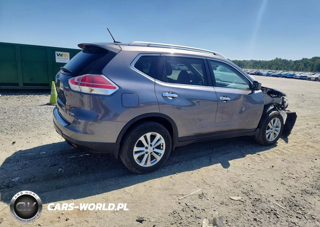 2016 Nissan Rogue Sv VIN:KNMAT2MV5GP667225 - 3