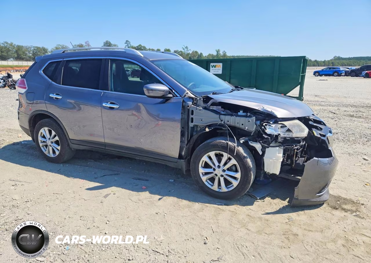 2016 Nissan Rogue Sv VIN:KNMAT2MV5GP667225 - 4