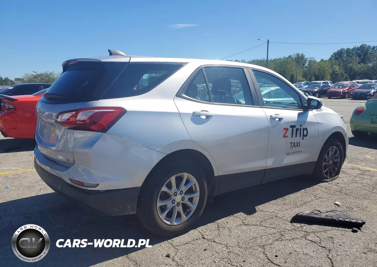 2020 Chevrolet Equinox Ls VIN:3GNAXHEV5LS528706 - 3