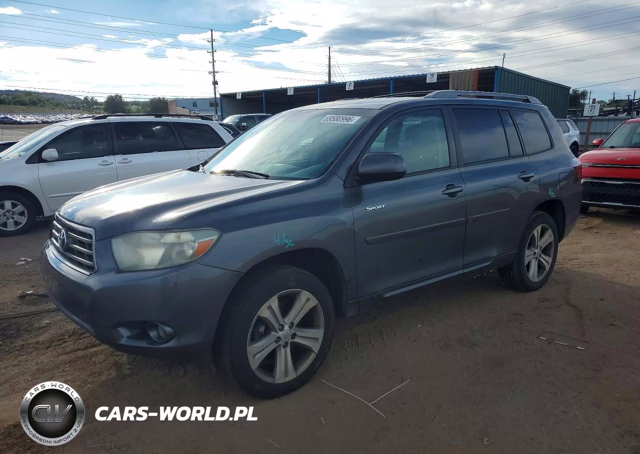 2008 Toyota Highlander Sport VIN:JTEES43A582096599 - 1