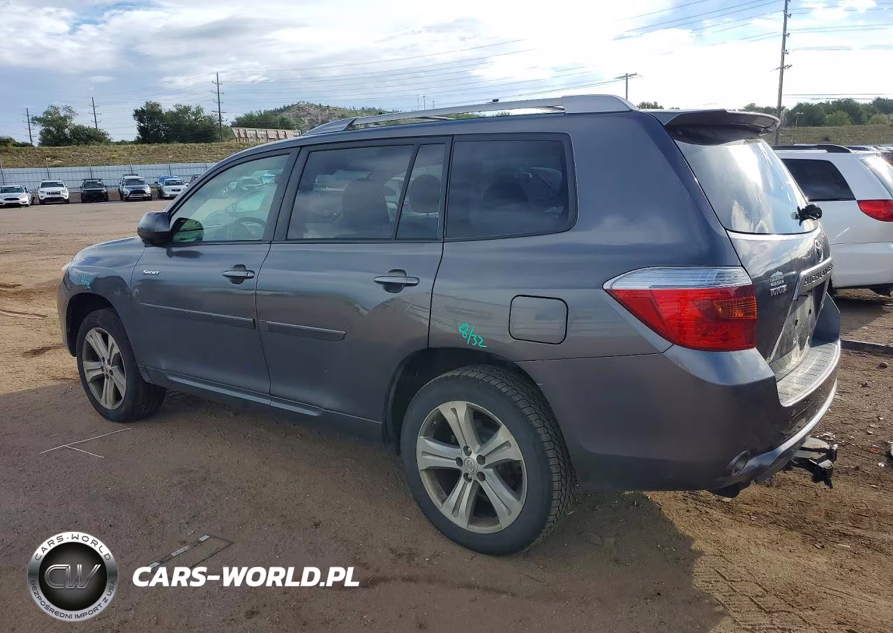 2008 Toyota Highlander Sport VIN:JTEES43A582096599 - 2