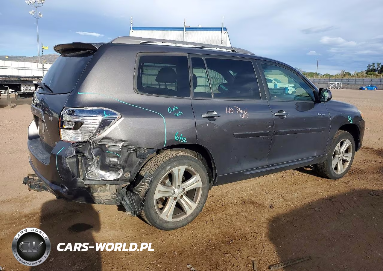 2008 Toyota Highlander Sport VIN:JTEES43A582096599 - 3