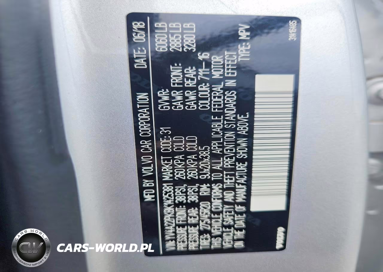 2019 Volvo Xc90 T6 Momentum VIN:YV4A22PK8K1425381 - 13