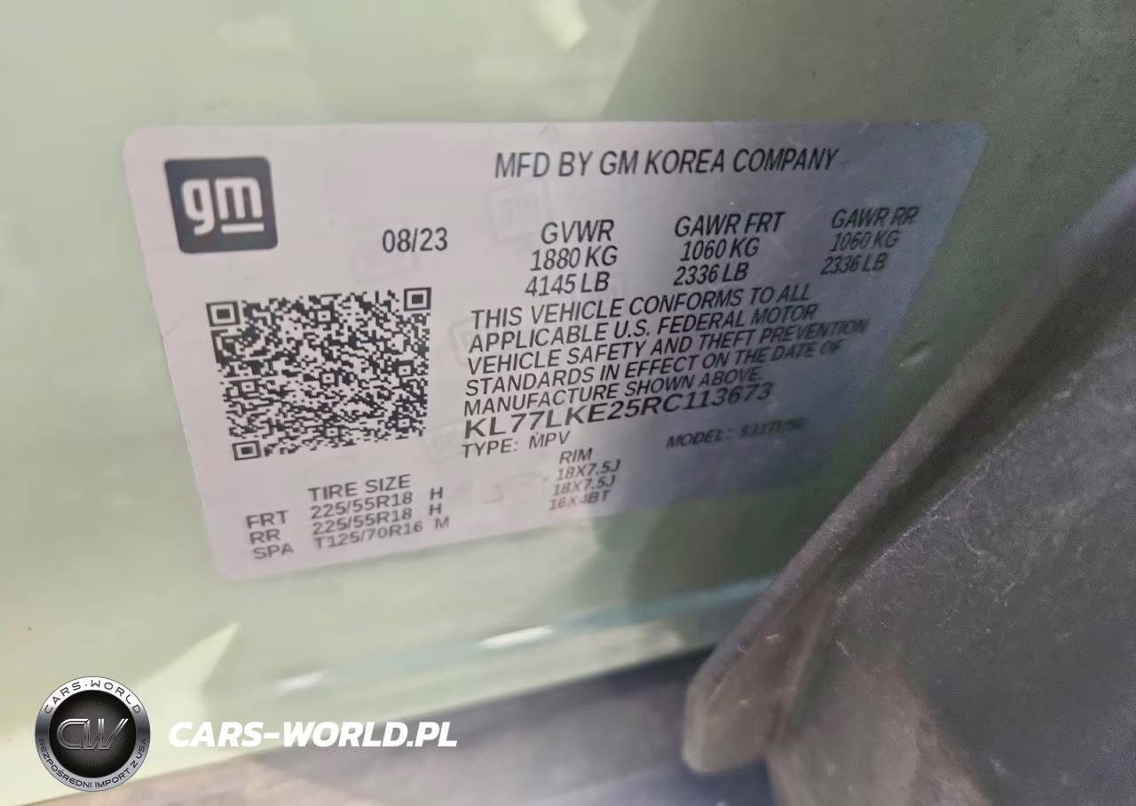 2024 Chevrolet Trax Activ VIN:KL77LKE25RC113673 - 13