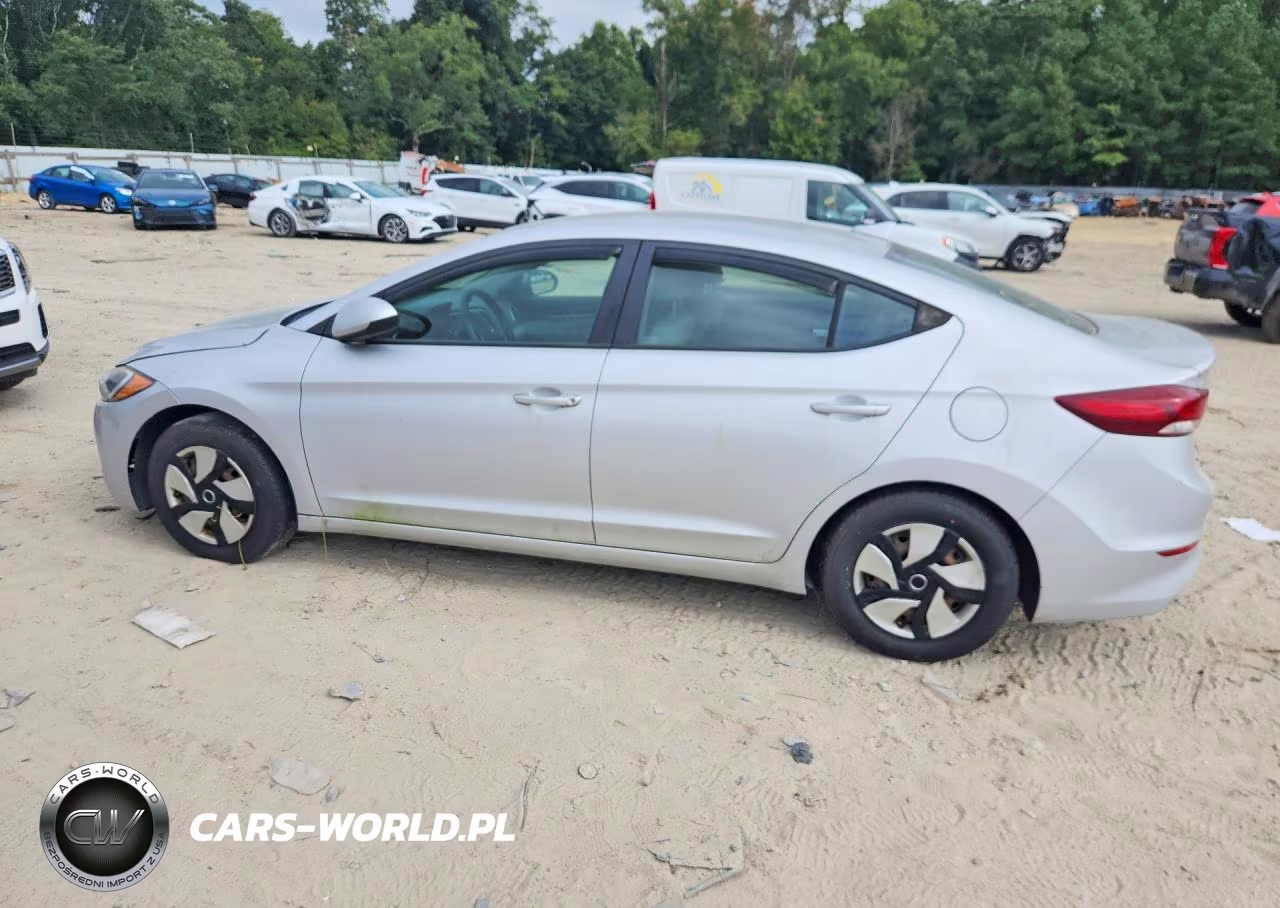 2017 Hyundai Elantra Se VIN:KMHD74LF4HU091326 - 2