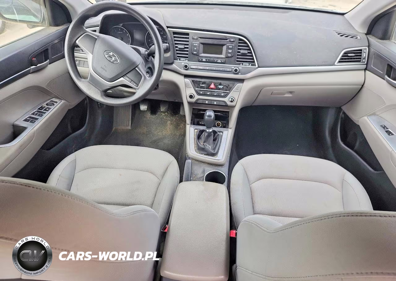 2017 Hyundai Elantra Se VIN:KMHD74LF4HU091326 - 8