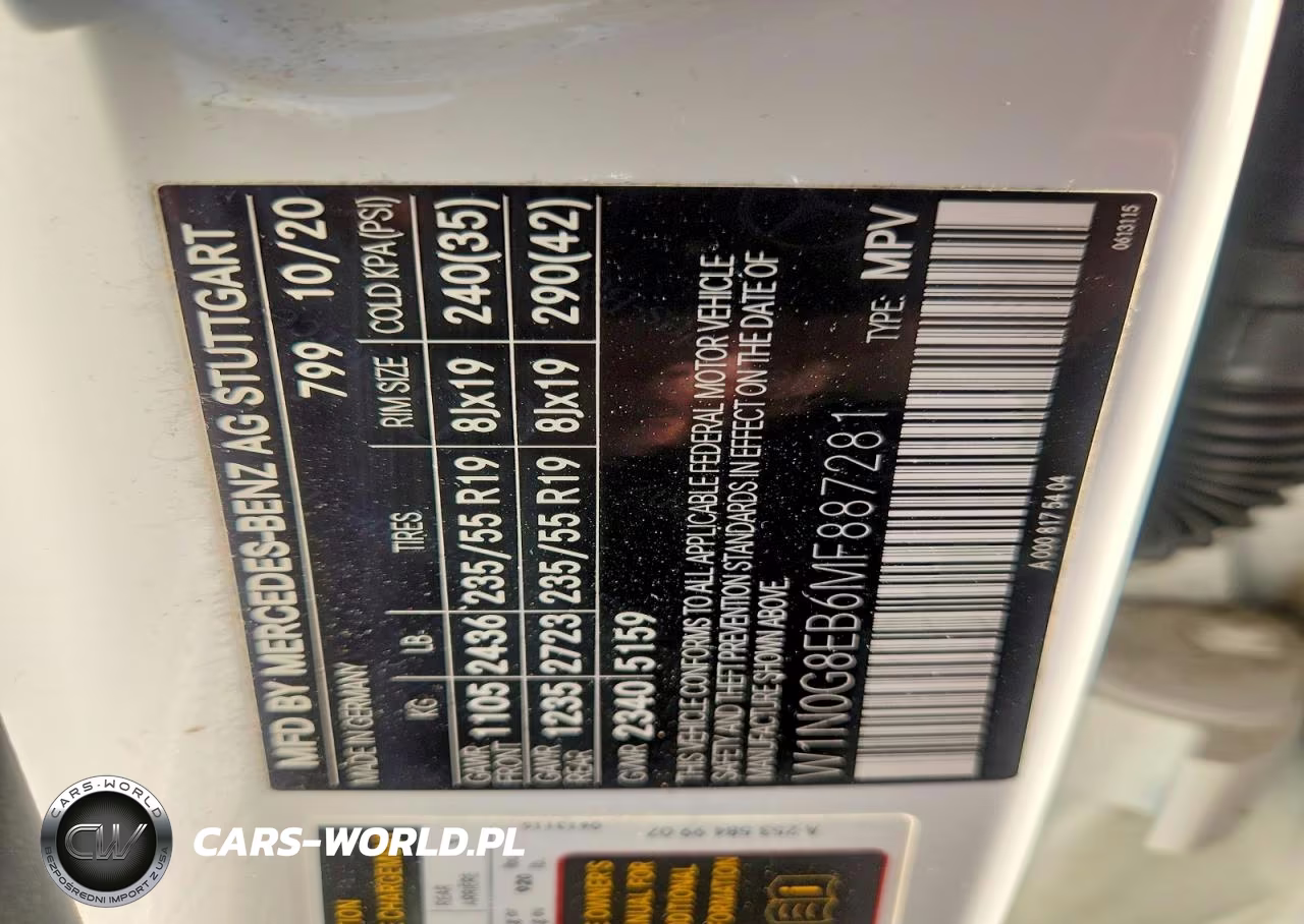 2021 Mercedes-Benz Glc 300 4Matic VIN:W1N0G8EB6MF887281 - 14