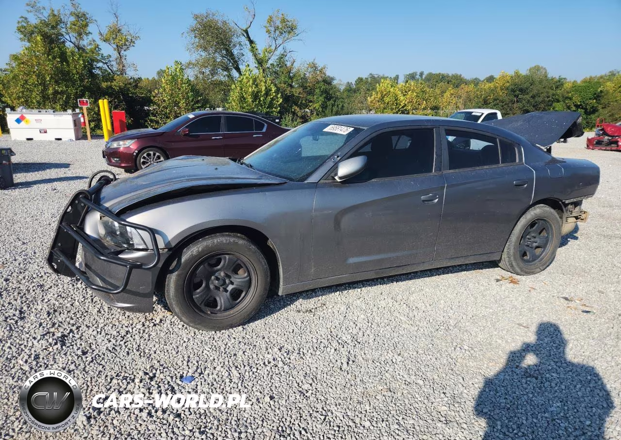 2011 Dodge Charger Police VIN:2B3CL1CT1BH582352 - 1