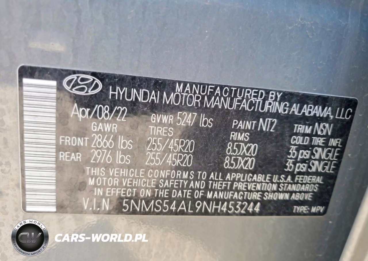 2022 Hyundai Santa Fe Calligraphy VIN:5NMS54AL9NH453244 - 14