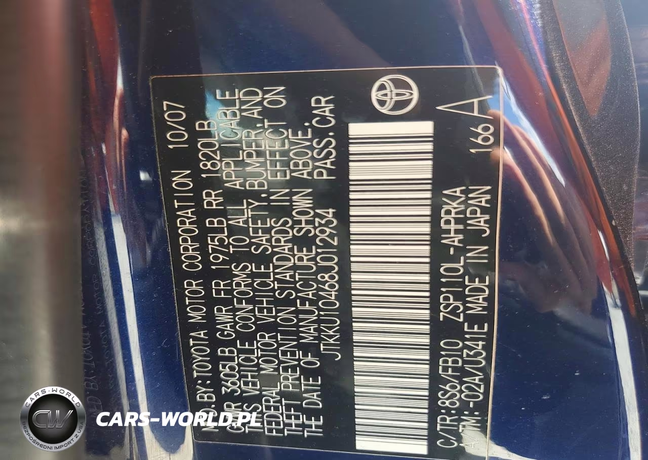 2008 Scion Xd Base VIN:JTKKU10468J012934 - 13