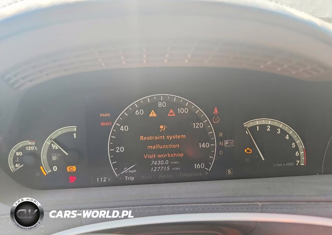 2007 Mercedes-Benz Cl 600 VIN:WDDEJ76X17A007145 - 9