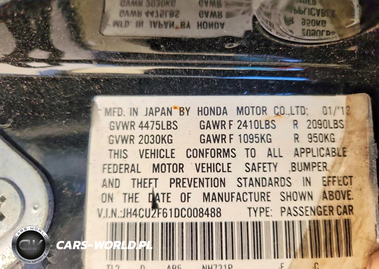 2013 Acura Tsx Tech VIN:JH4CU2F61DC008488 - 12