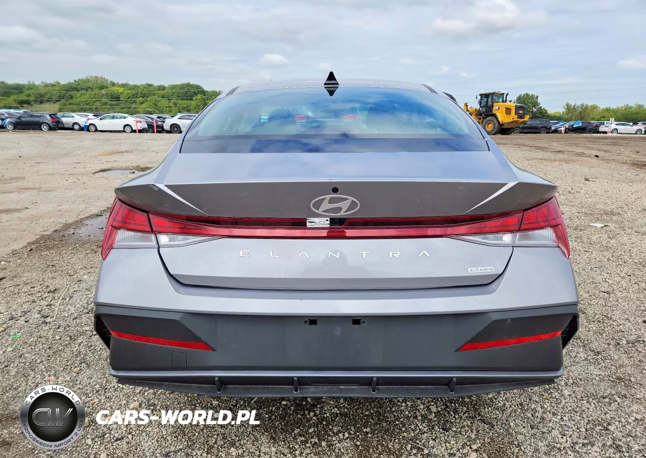 2026 Hyundai Elantra Hybrid Blue VIN:KMHLM4DJ3TU195466 - 6
