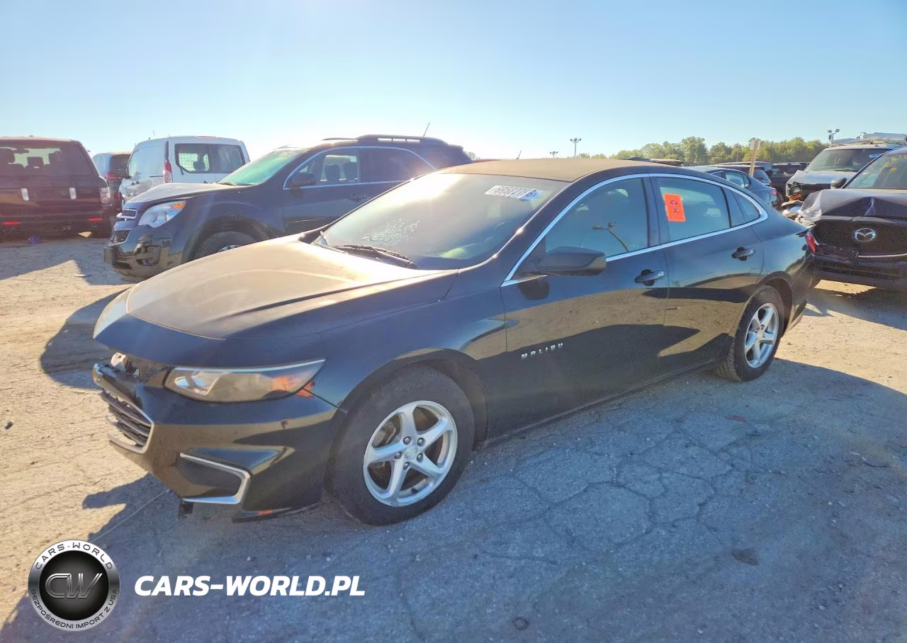 2016 Chevrolet Malibu Ls VIN:1G1ZB5ST0GF347642 - 1