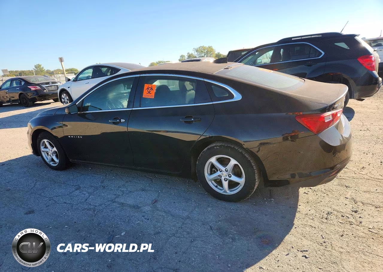 2016 Chevrolet Malibu Ls VIN:1G1ZB5ST0GF347642 - 2