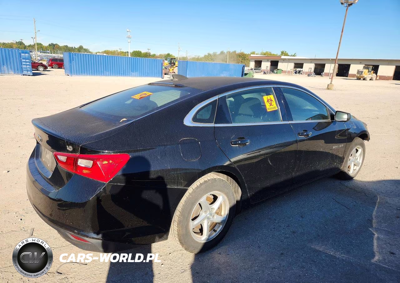 2016 Chevrolet Malibu Ls VIN:1G1ZB5ST0GF347642 - 3
