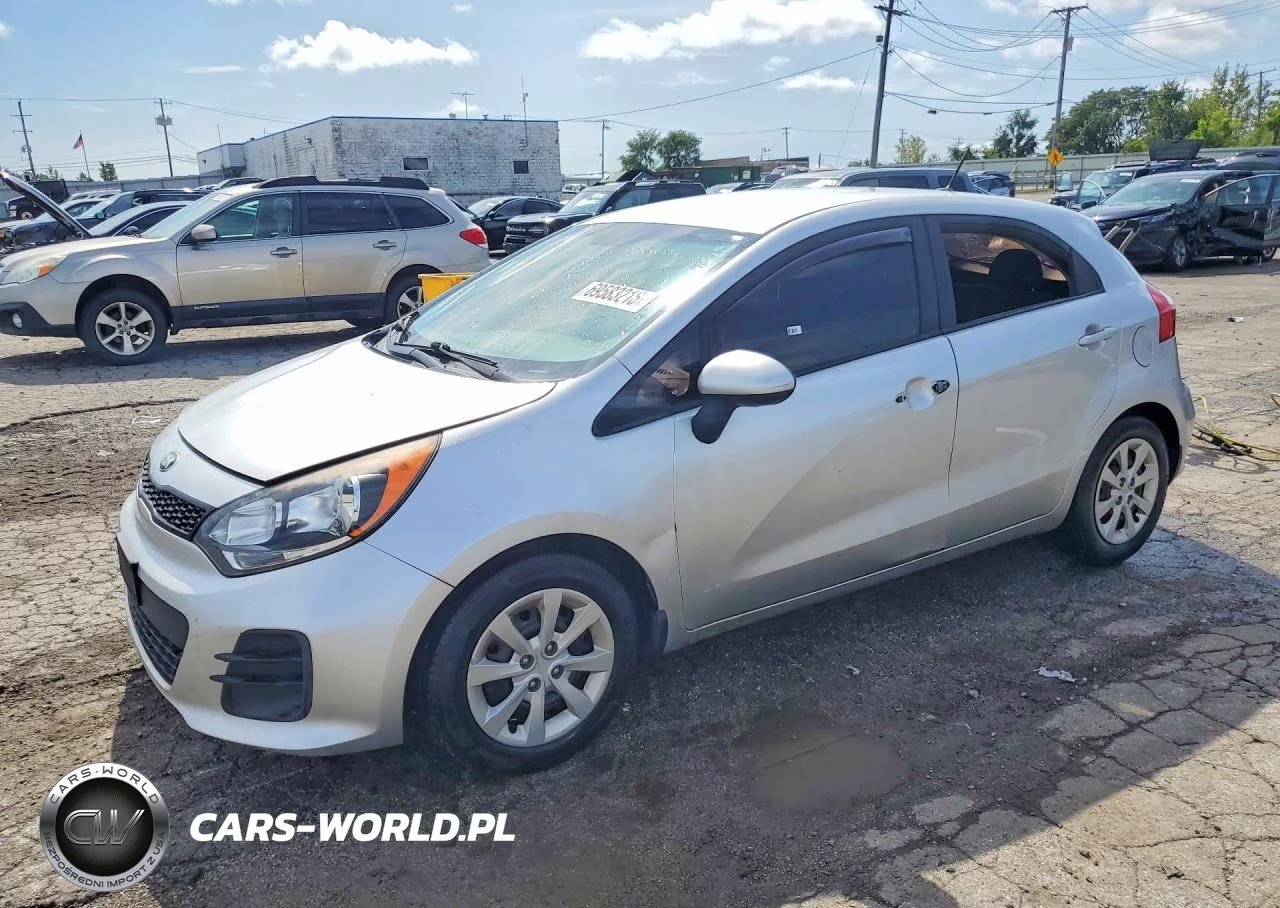 2016 Kia Rio Lx VIN:KNADM5A35G6645923 - 1