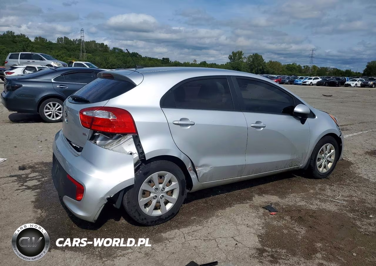 2016 Kia Rio Lx VIN:KNADM5A35G6645923 - 3