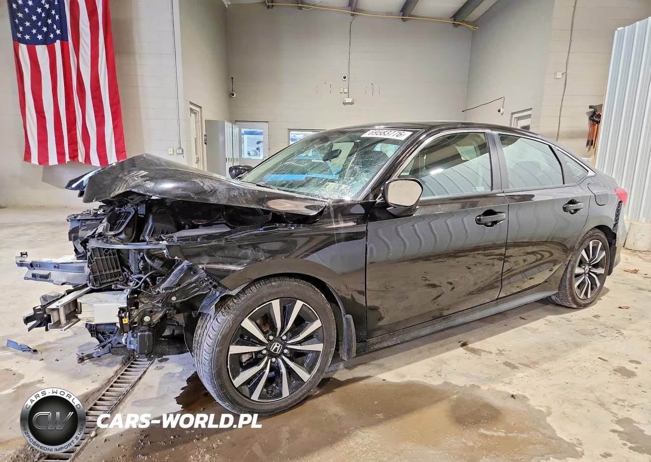 2022 Honda Civic Ex VIN:2HGFE1F72NH326389 - 1