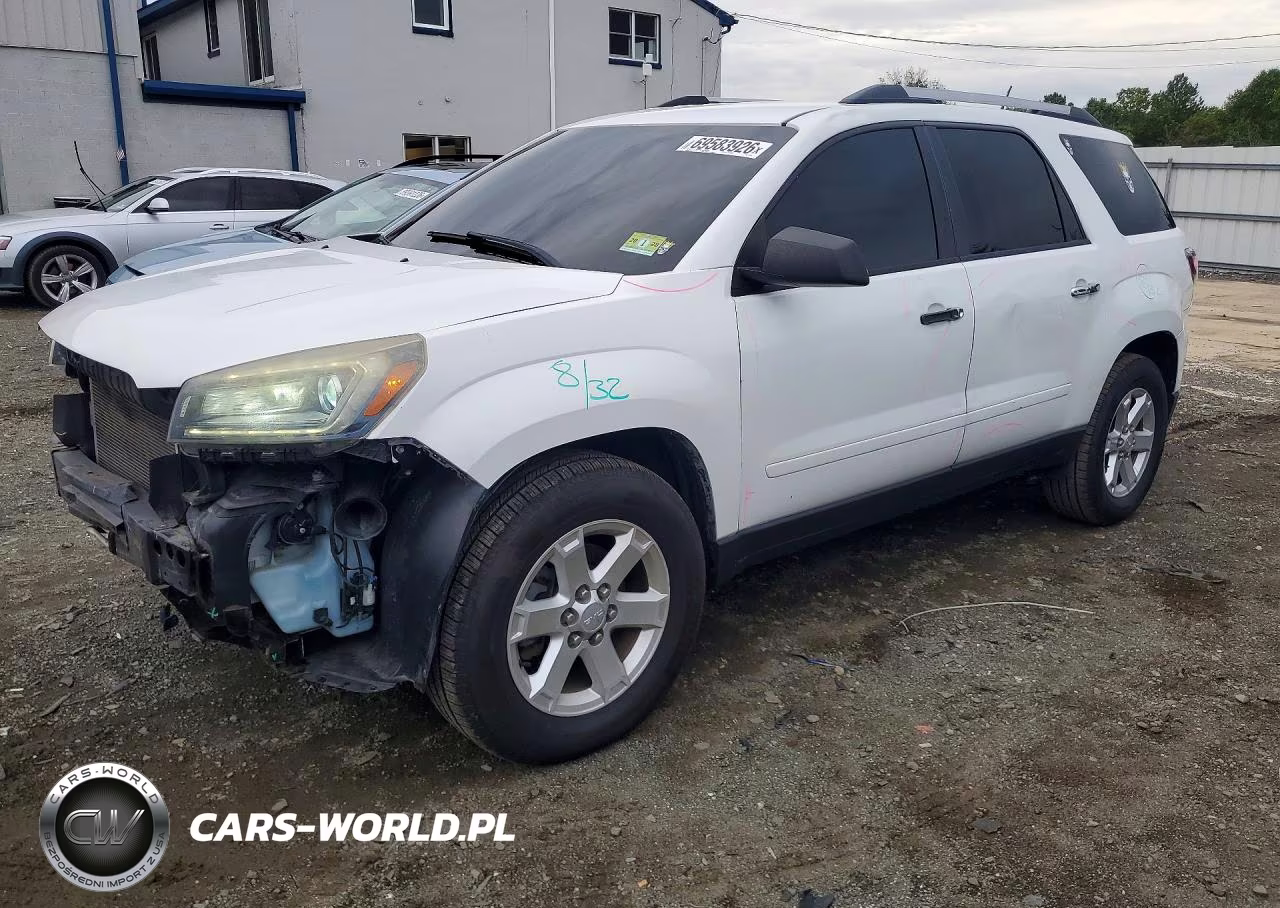 2016 GMC Acadia Sle VIN:1GKKRNED0GJ244778 - 1