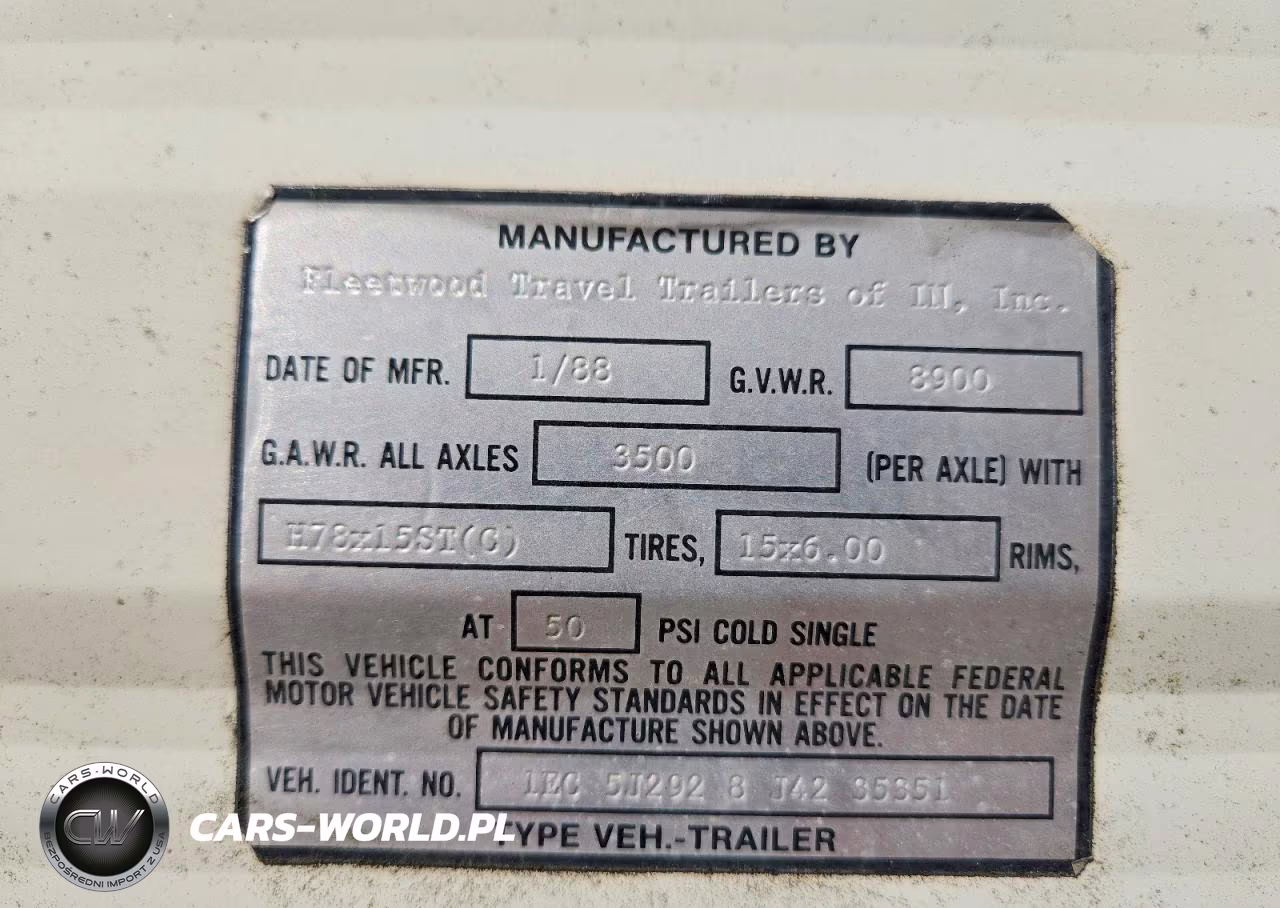 1988 Fleetwood Rv Prowler 5Th Wheel VIN:1EC5J2928J4235351 - 10