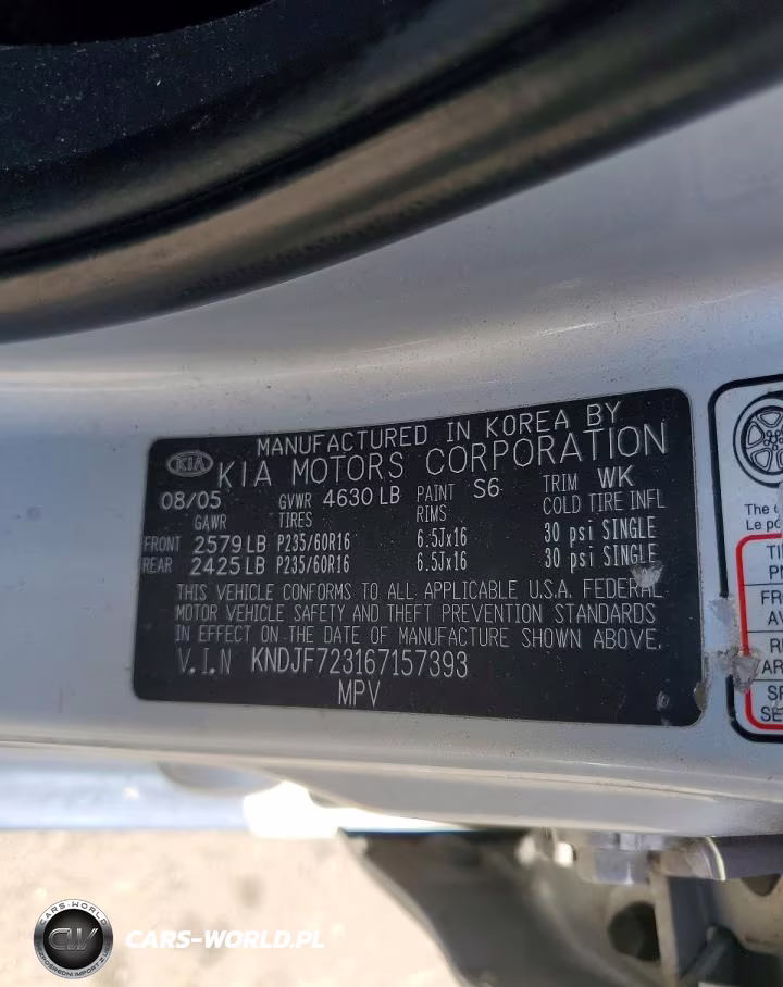 2006 Kia Sportage Lx VIN:KNDJF723167157393 - 14