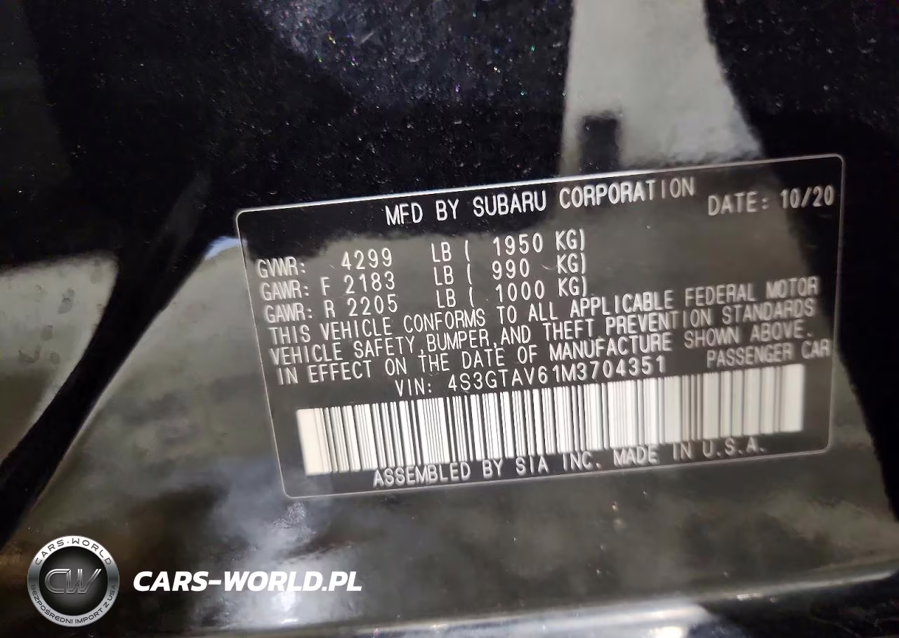 2021 Subaru Impreza Premium VIN:4S3GTAV61M3704351 - 12