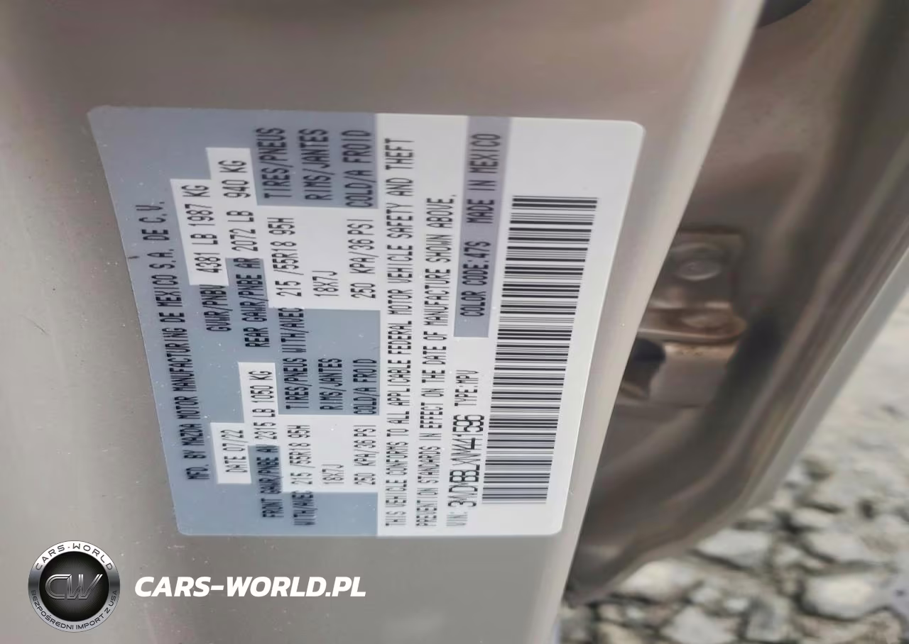 2022 Mazda Cx-30 Select VIN:3MVDMBBLXNM441596 - 12