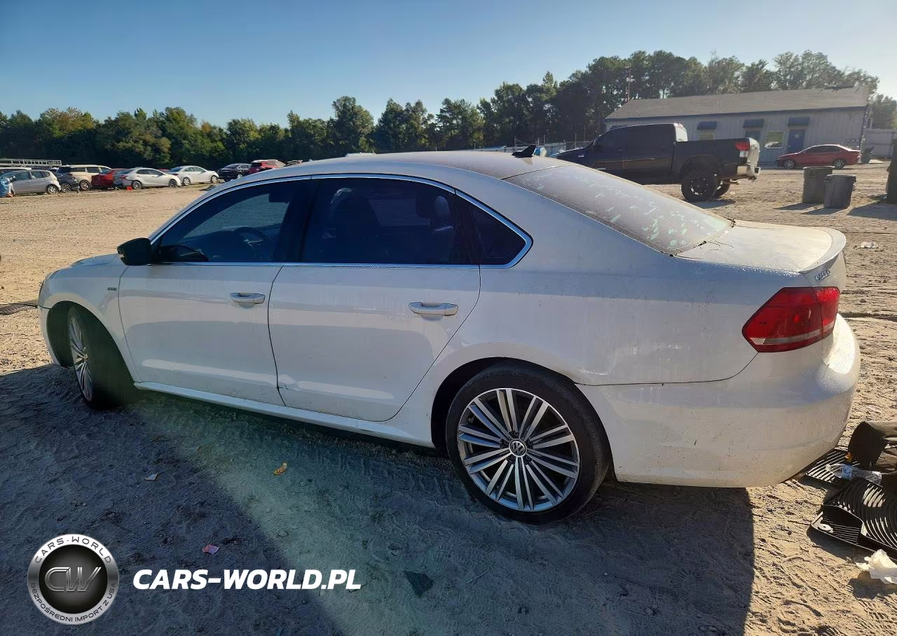 2015 Volkswagen Passat Se VIN:1VWBT7A32FC071688 - 2