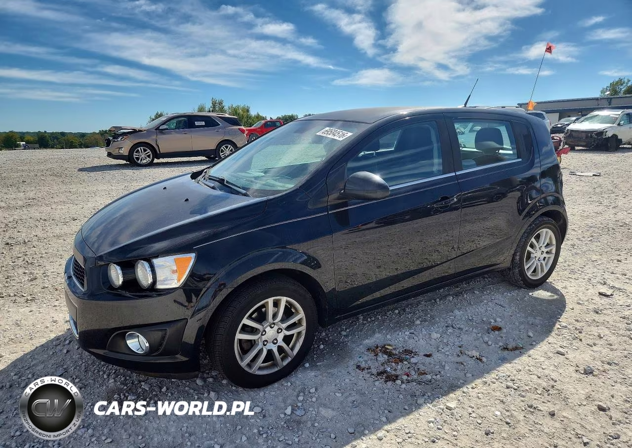 2013 Chevrolet Sonic Lt VIN:1G1JC6SH8D4172530 - 1