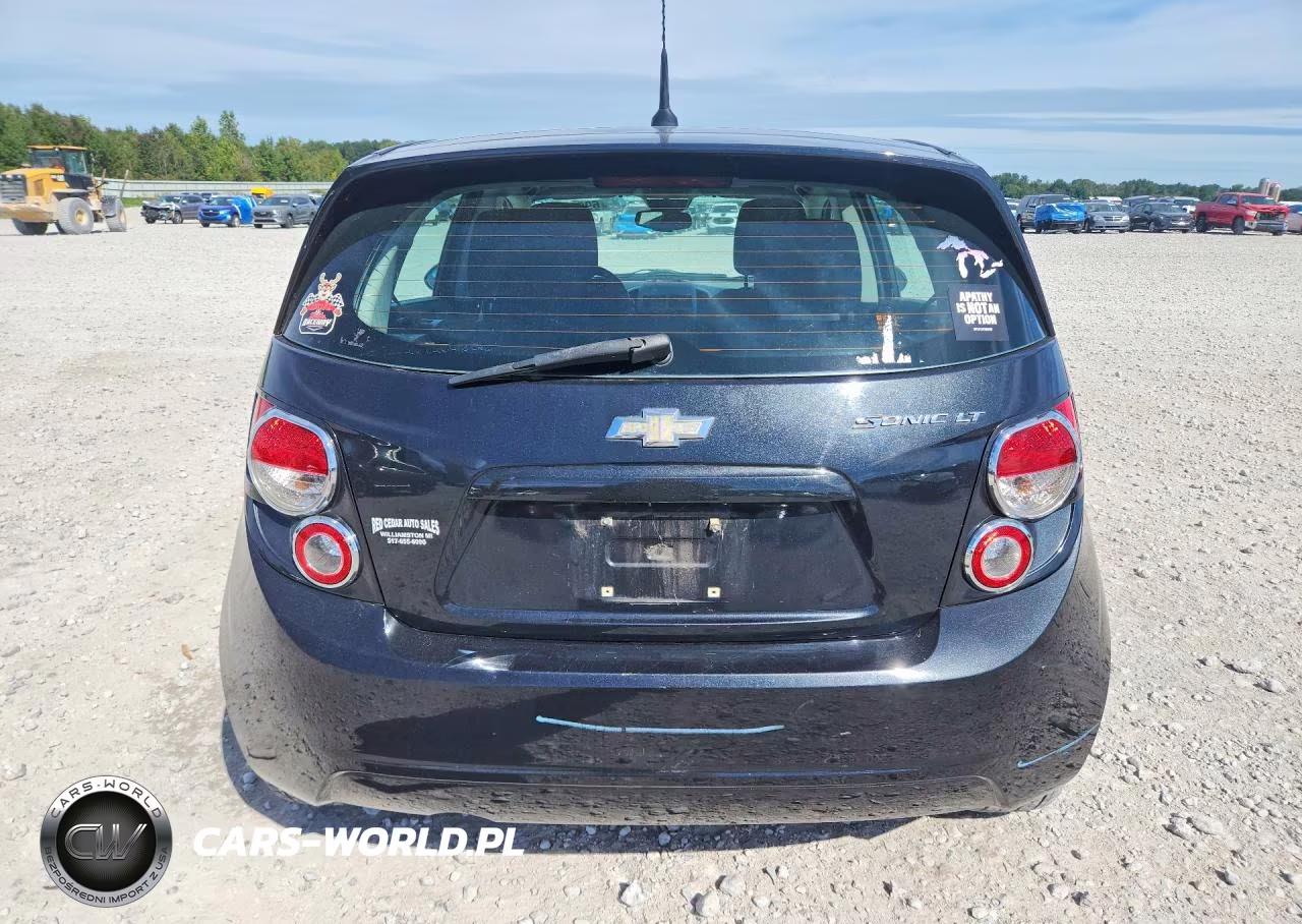 2013 Chevrolet Sonic Lt VIN:1G1JC6SH8D4172530 - 6