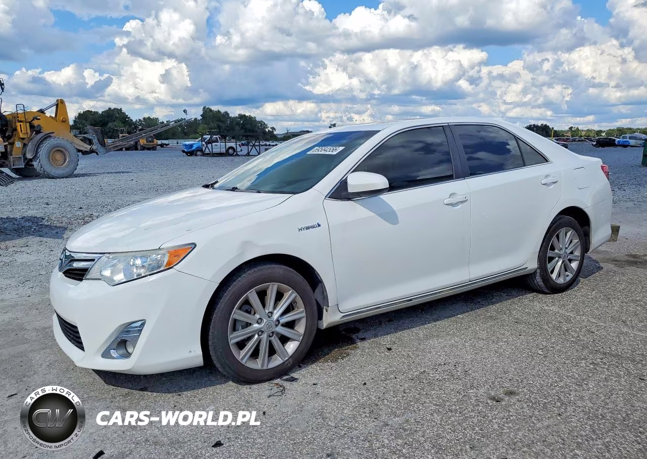 2012 Toyota Camry Hybrid Xle VIN:4T1BD1FK3CU025592 - 1
