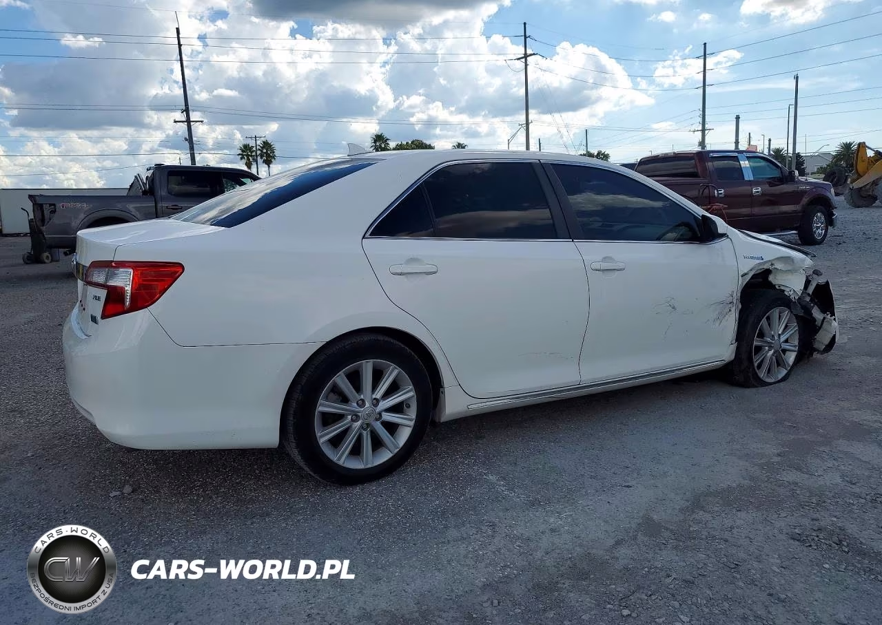 2012 Toyota Camry Hybrid Xle VIN:4T1BD1FK3CU025592 - 3