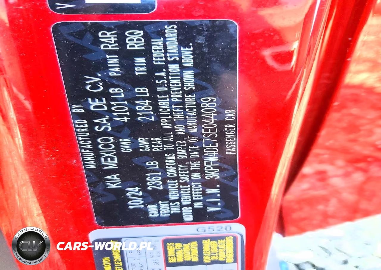 2025 Kia K4 Gt Line VIN:3KPFW4DE7SE044089 - 12
