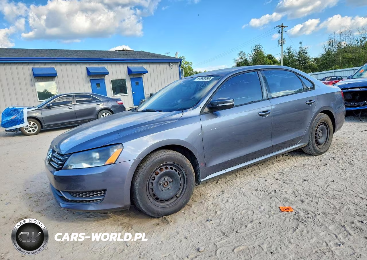 2014 Volkswagen Passat S VIN:1VWAT7A36EC076712 - 1