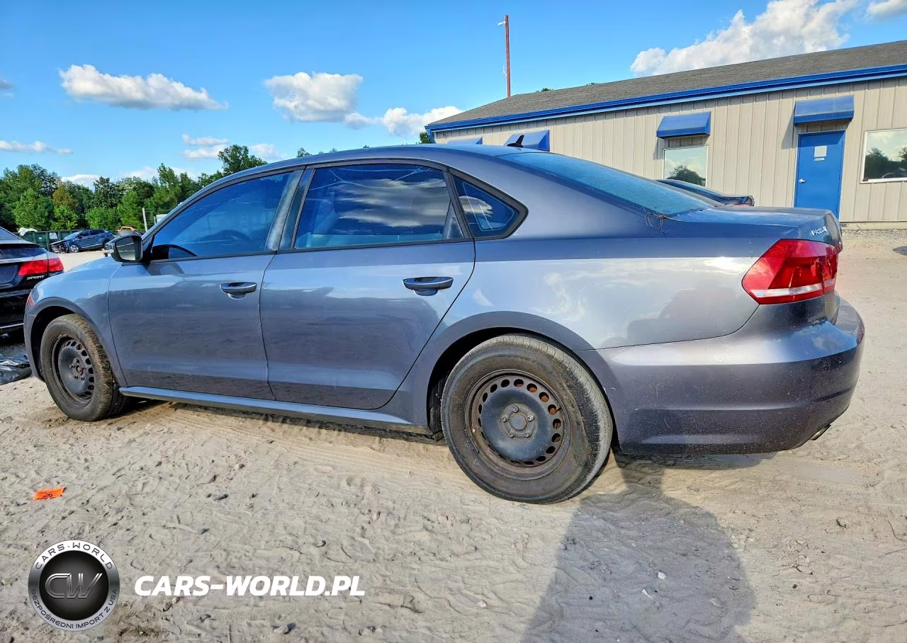 2014 Volkswagen Passat S VIN:1VWAT7A36EC076712 - 2