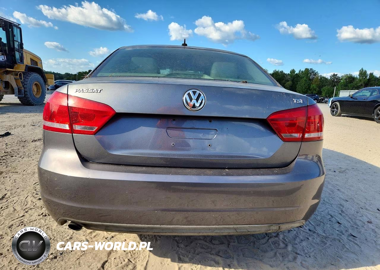2014 Volkswagen Passat S VIN:1VWAT7A36EC076712 - 6