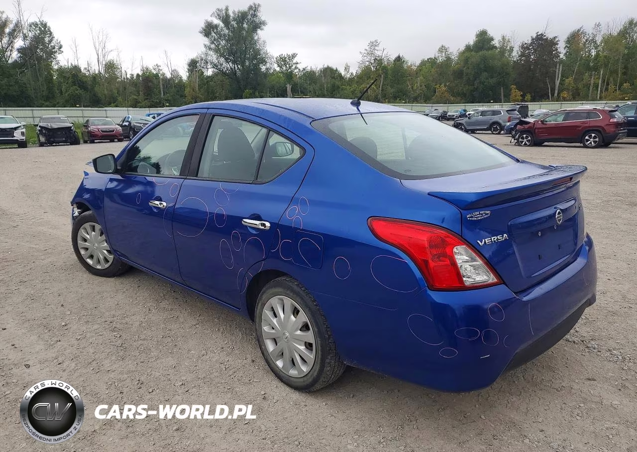 2017 Nissan Versa 1.6 Sv VIN:3N1CN7AP9HL840413 - 2