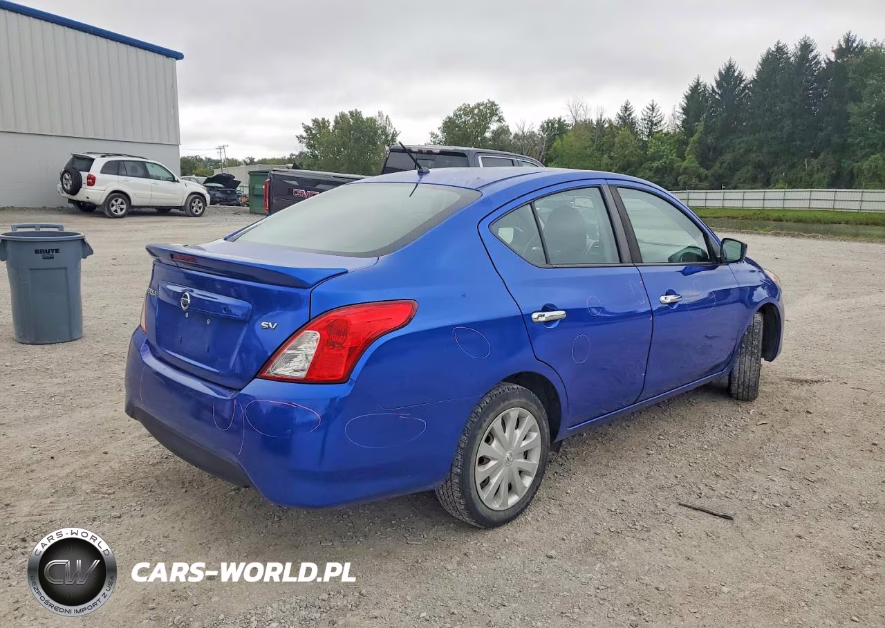 2017 Nissan Versa 1.6 Sv VIN:3N1CN7AP9HL840413 - 3