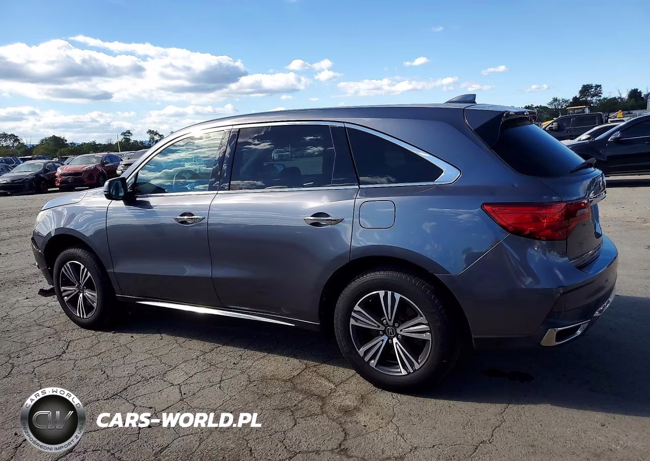 2017 Acura Mdx VIN:5FRYD3H33HB001517 - 2