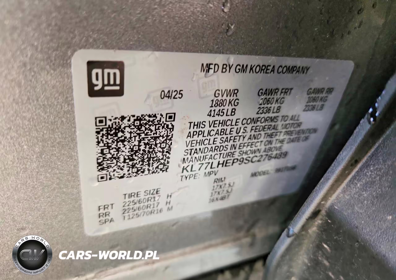 2025 Chevrolet Trax 1Lt VIN:KL77LHEP9SC276489 - 14