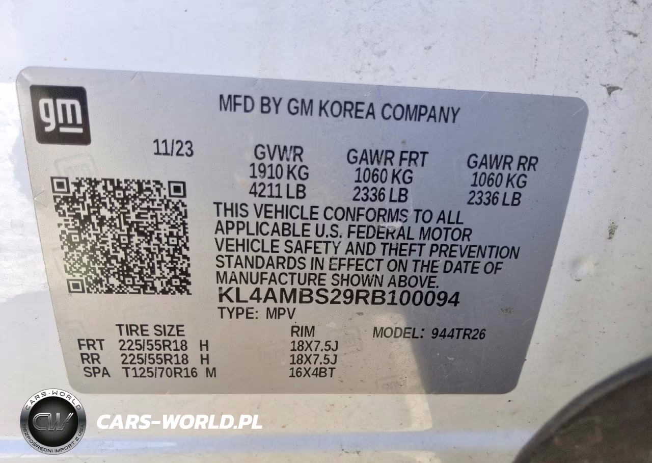 2024 Buick Encore Gx Preferred VIN:KL4AMBS29RB100094 - 13