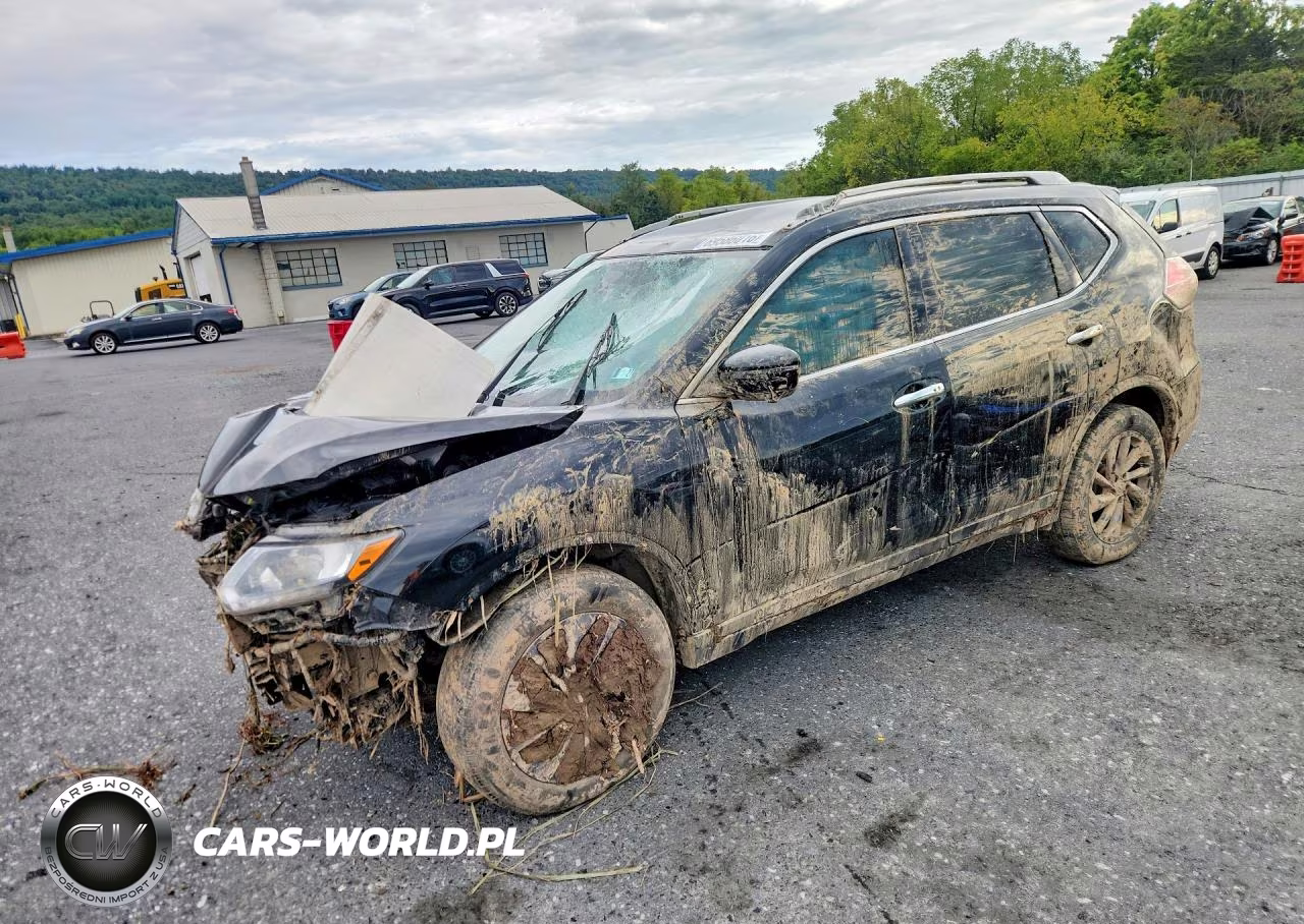 2016 Nissan Rogue Sl VIN:5N1AT2MTXGC787152 - 1