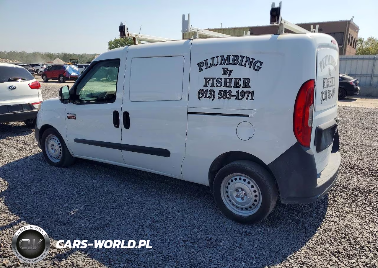 2017 Ram Promaster City VIN:ZFBERFABXH6F18484 - 2