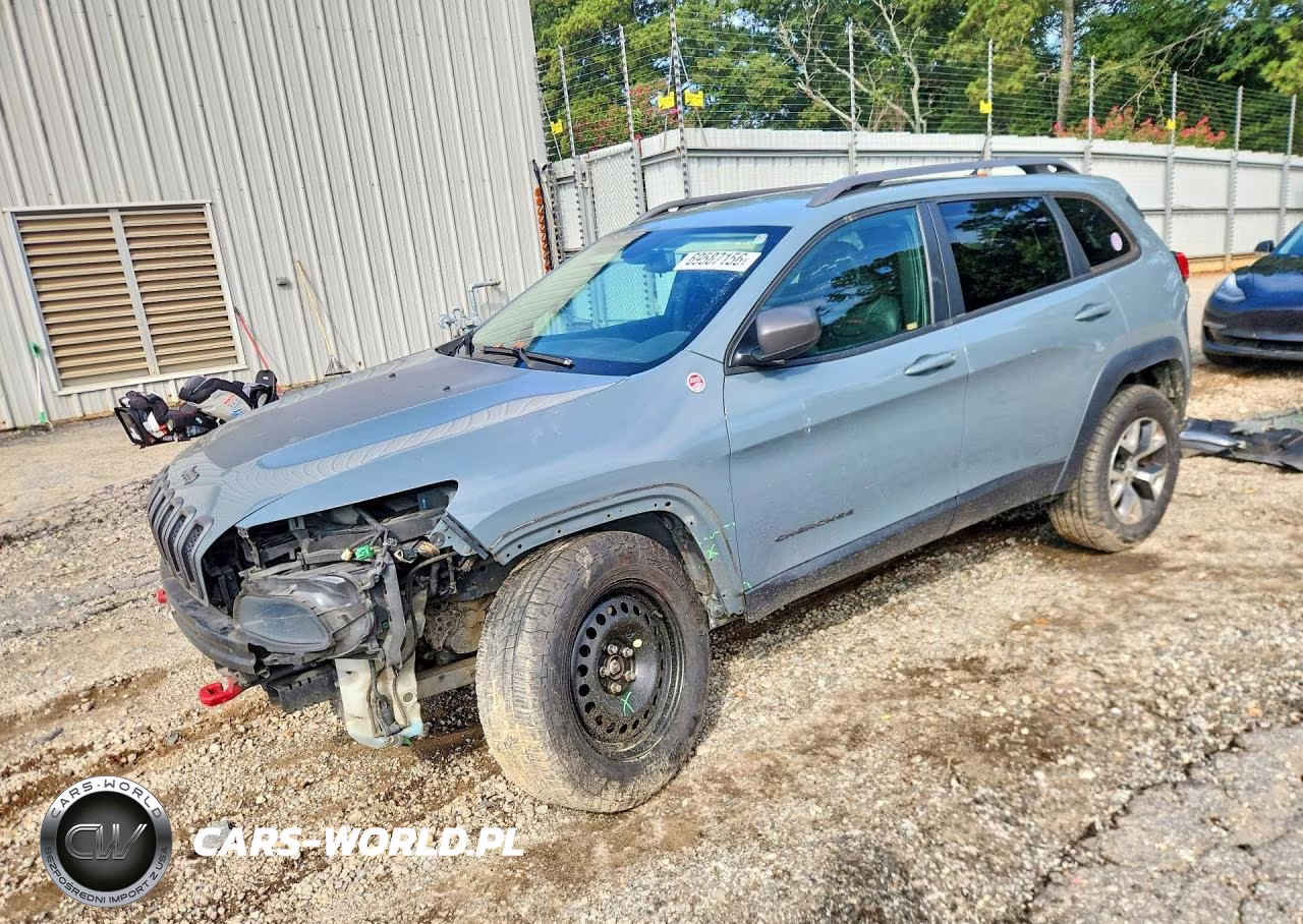 2014 Jeep Cherokee Trailhawk VIN:1C4PJMBS6EW240093 - 1