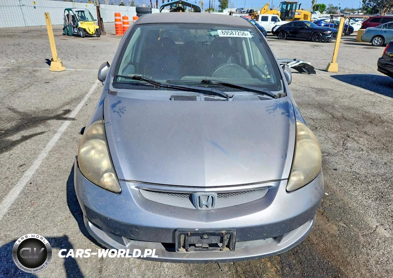 2007 Honda Fit VIN:JHMGD37447S048286 - 5