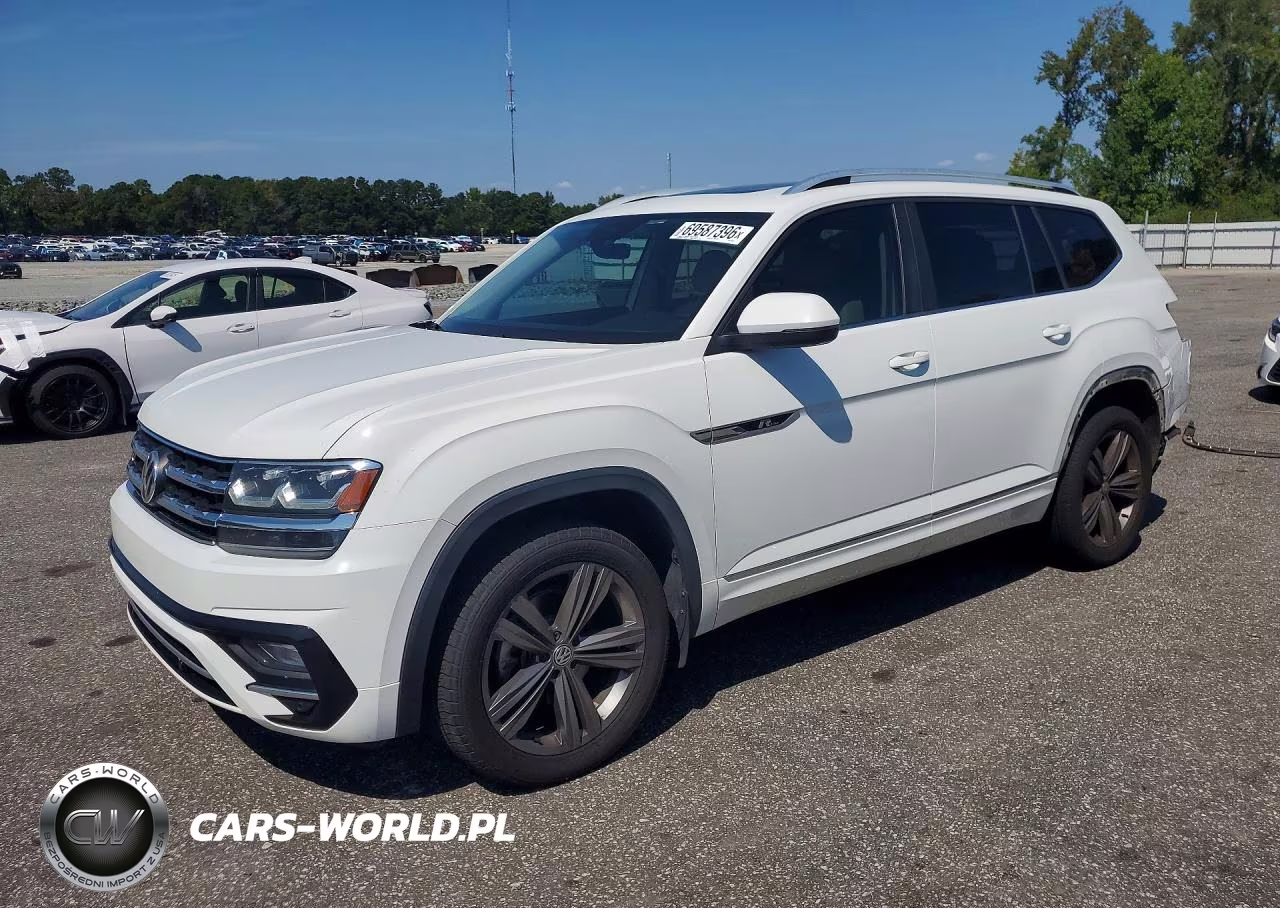 2019 Volkswagen Atlas Sel VIN:1V2RR2CA2KC544514 - 1