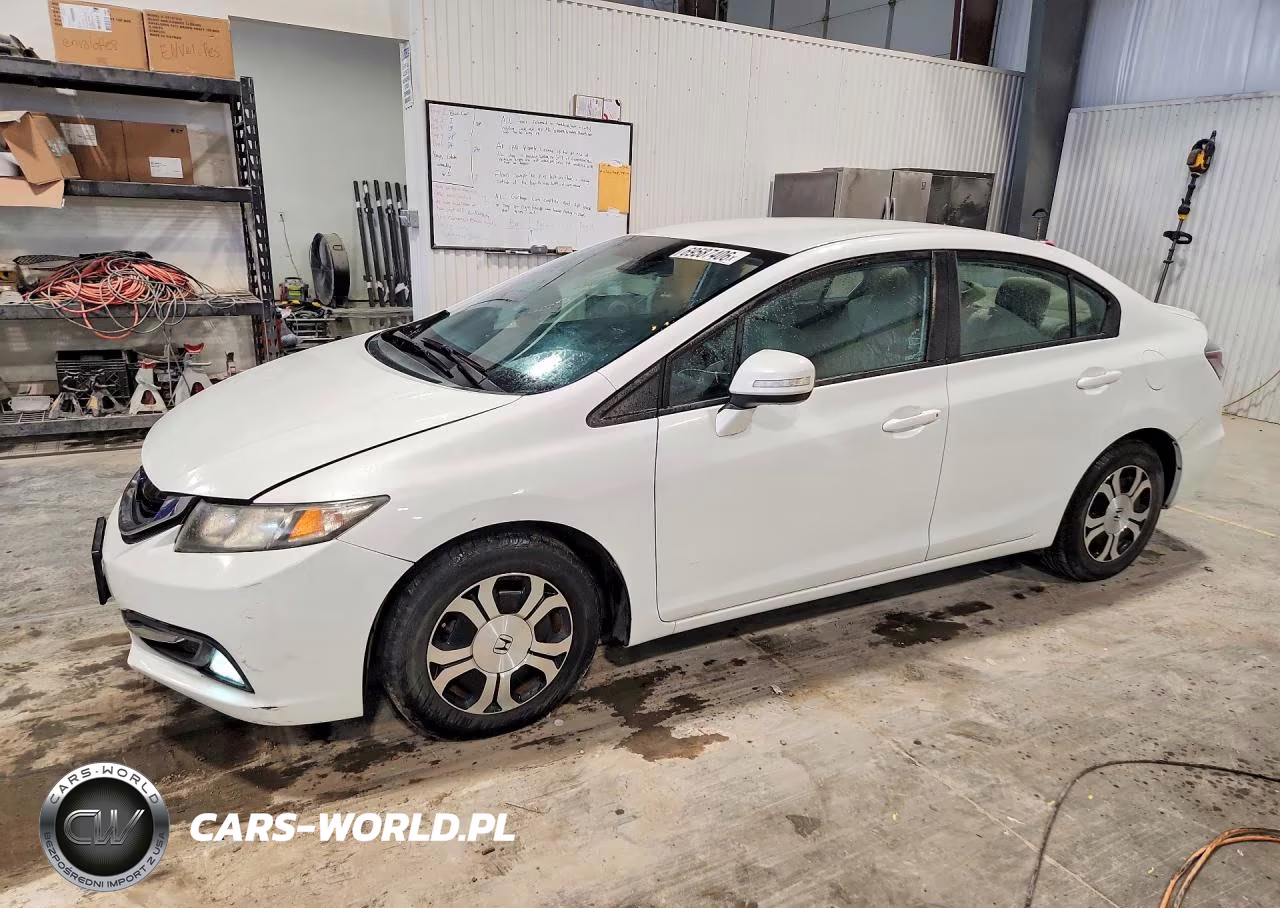 2013 Honda Civic Hybrid VIN:19XFB4F22DE201688 - 1