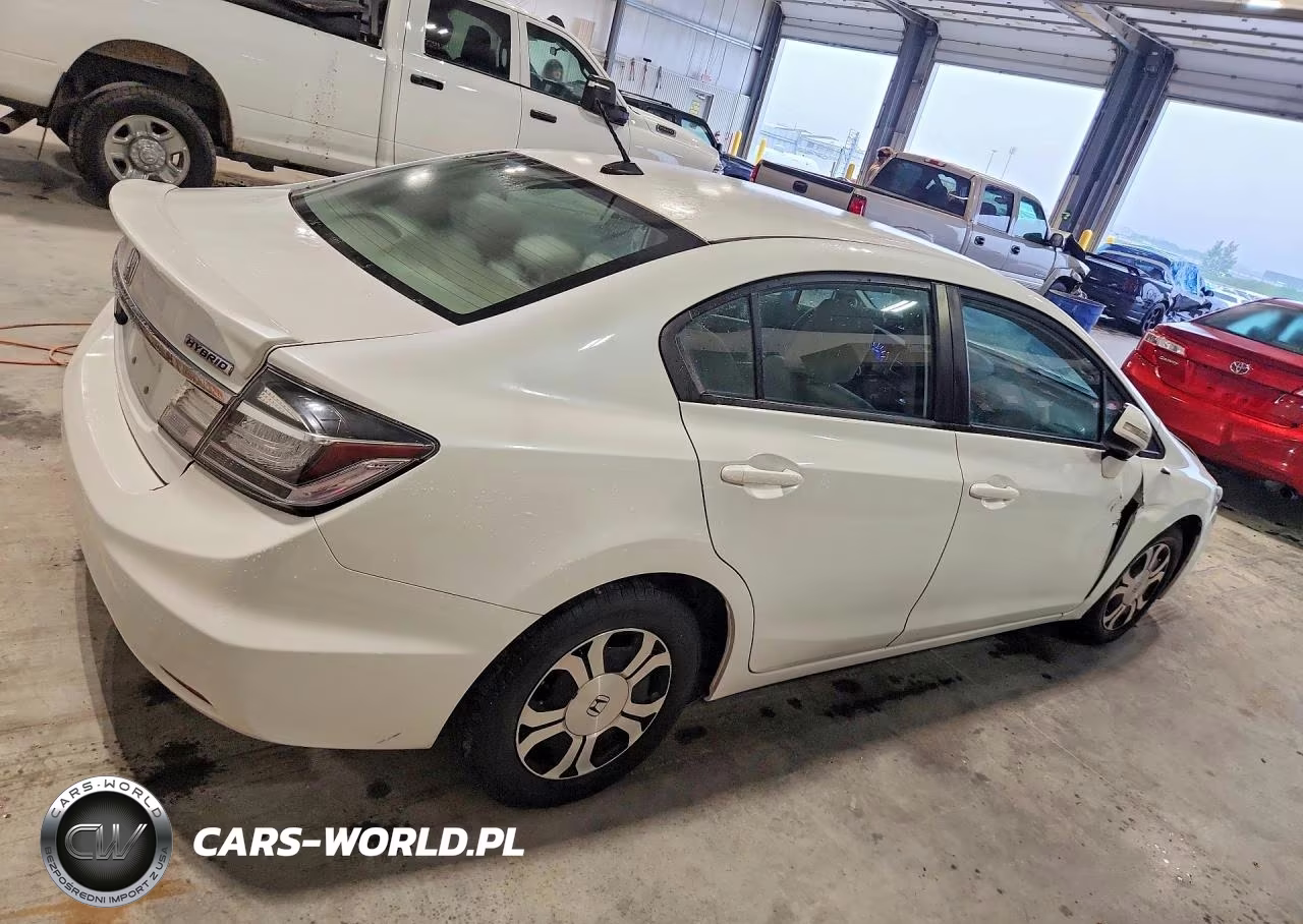 2013 Honda Civic Hybrid VIN:19XFB4F22DE201688 - 3