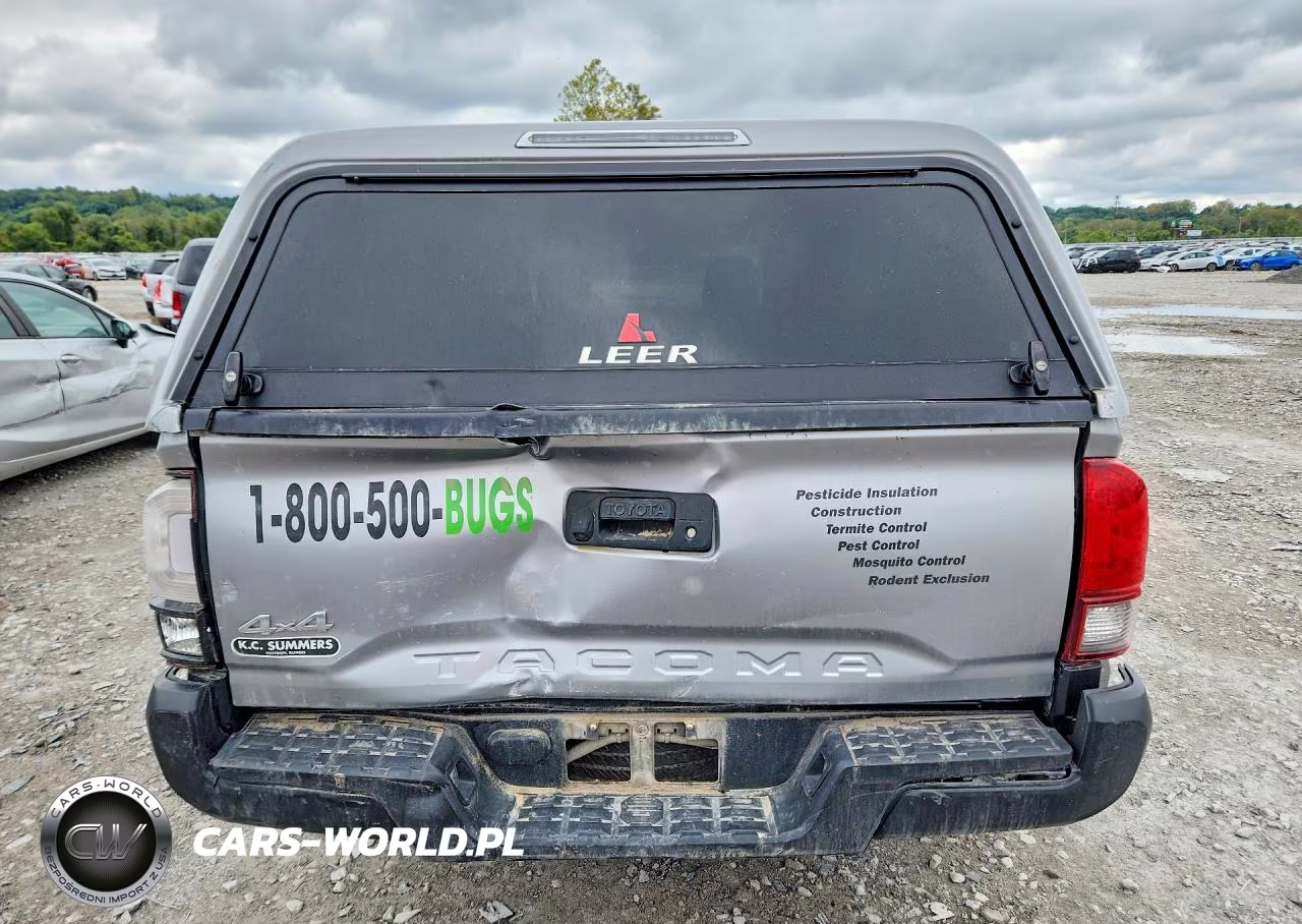 2019 Toyota Tacoma Sr VIN:5TFSX5EN1KX064967 - 6